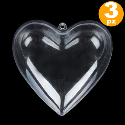 Cuore in plastica - x,