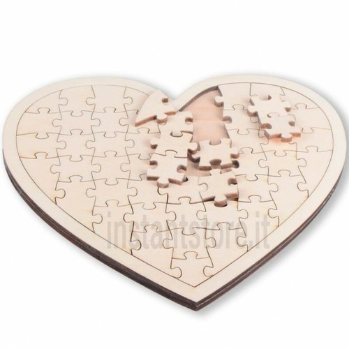Puzzle legno forma di - puzzle, in
