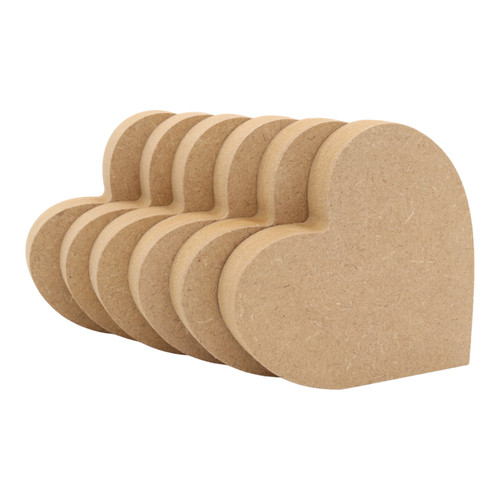 Cuore inclinato legno - inclinato, forma