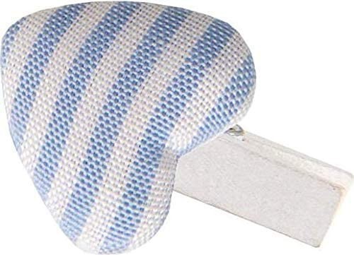 Mollette cuore rigato - 6, pz