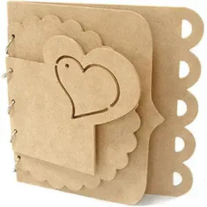 Album mdf decorare cuori - album,