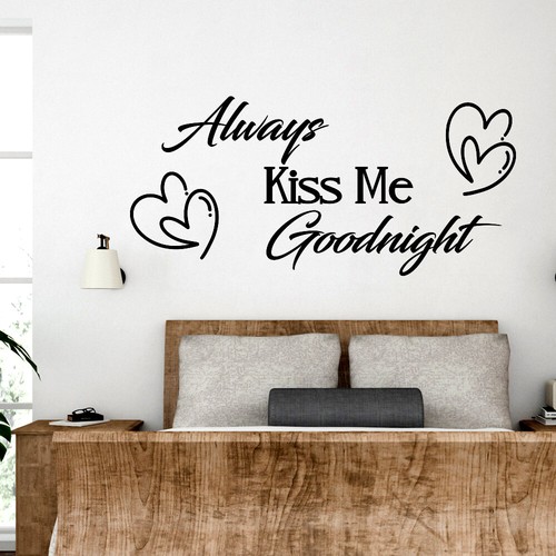 Adesivi murali frasi - , kiss