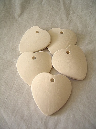 Tegole cuore in cotto - cuore,