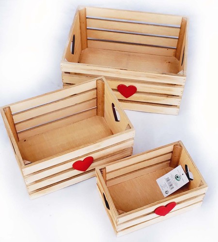Set pezzi box - 3, misure