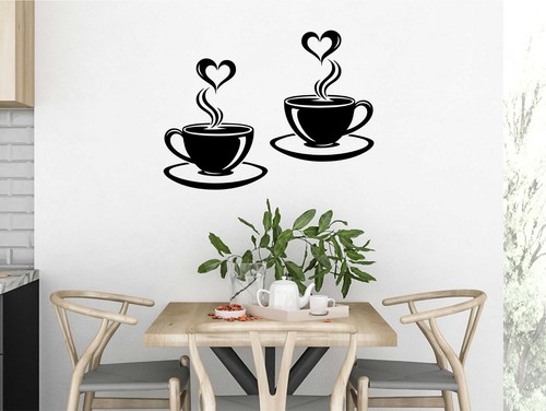 Adesivi murali tazza caffè - 2,