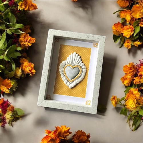 Cuore sacro cornice - , ex-voto