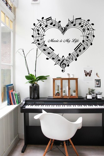 Sticker murale vinile 45 - sticker,