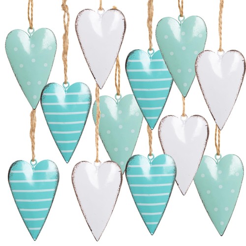 Cuori metallo appendere - metallo, da