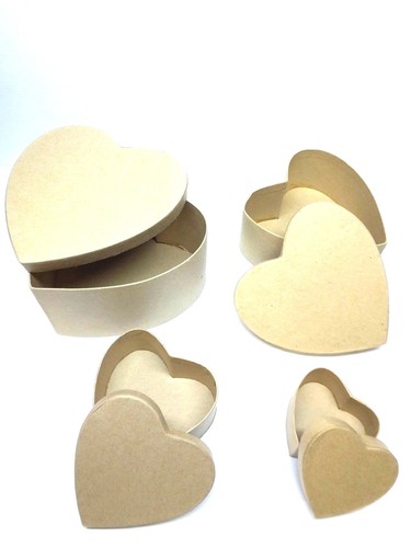 Scatola cartone cuore - cuore, da