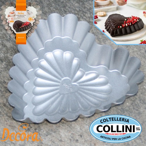 Decora stampo cuore decorato - stampo,