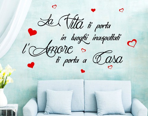 Wall stickers frasi per - , muro