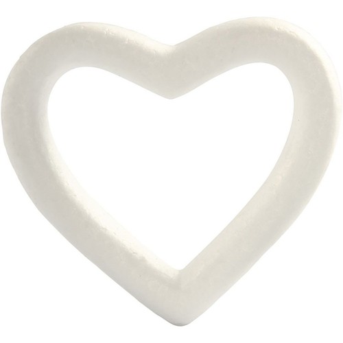 Cuore polistirolo 28 - pz., x
