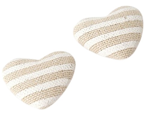 Cuore juta rigato con - 6,