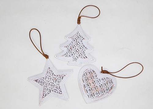 Decorazione metallo shabby - decorazione,
